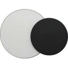 Insert Plate Black/White ∅88mm